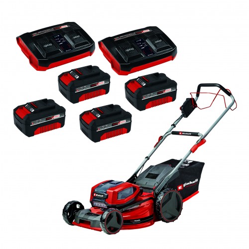 Акумуляторна газонокосарка Einhell GP-CM 36/52 S Li BL (4x4.0Ah),  52 см