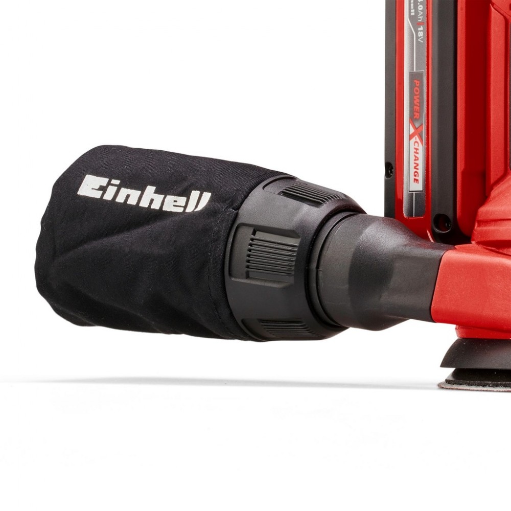 Акція! Акумуляторна ексцентрикова шліфувальна машина Einhell TE-RS 18 Li + зарядний пристрій і акумулятор 2.5 Ah (4462010K)