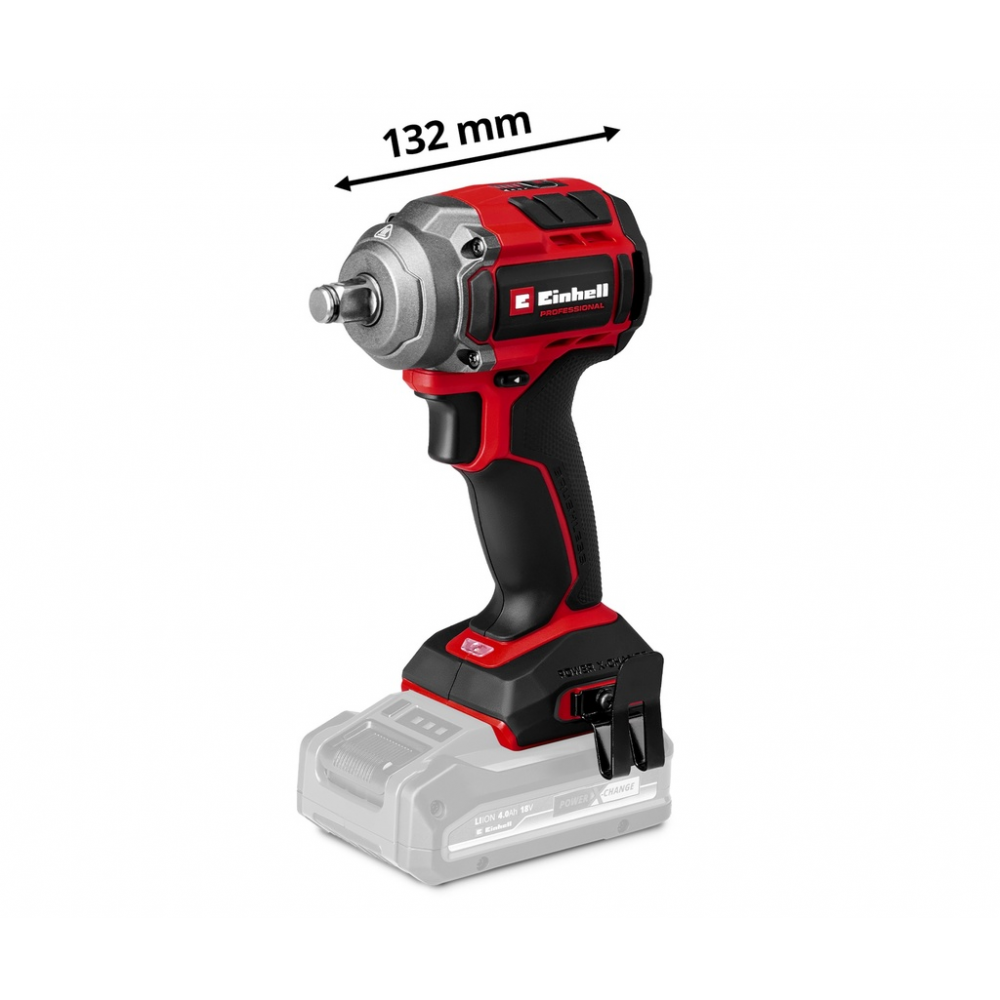 Гайкокрут ударний акумуляторний Einhell TP-CW 18/350-C Li BL - Solo (4510055)