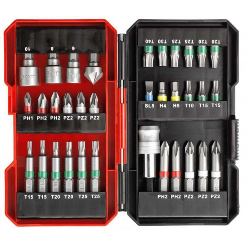 Набір біт Einhell  34 пр. кейс S-Box