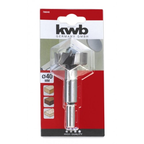Свердло Форстнера, 40 мм, KWB (706040)