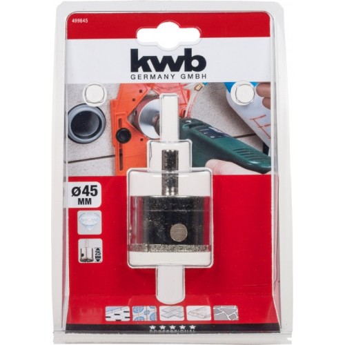 Коронка пільная алмазна 40/25 мм, KWB (499845)