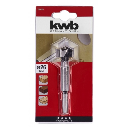 Свердло Форстнера 26 мм, KWB (706026)