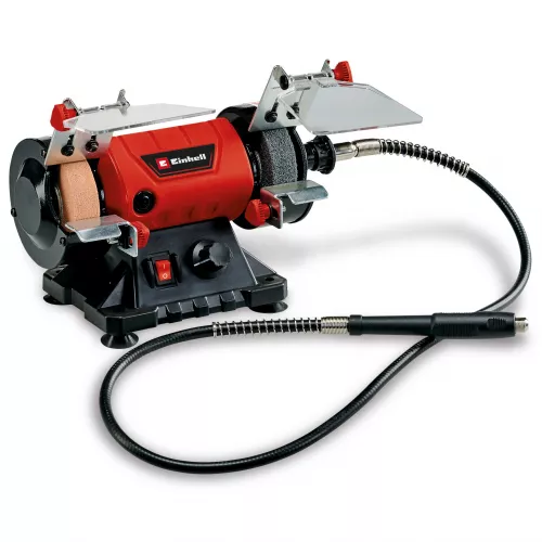 Точило Einhell TC-XG 75 Kit, 150 Вт, диск 75 мм, гнучкий вал