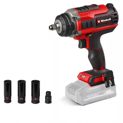 Гайковерт ударний Einhell IMPAXXO 18/450 – Solo, акумулятор. (4510070)
