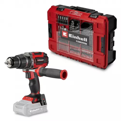 Акумуляторний ударний дриль-шуруповерт Einhell Professional TP-CD 18/70 Li-i BL (70 Нм, E-Case)