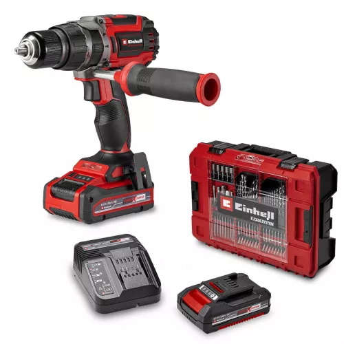 Акумуляторний ударний дриль-шуруповерт Einhell Professional TP-CD 18/70 Li-i BL +70 (2+3Ah)