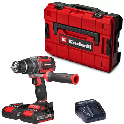 Акумуляторний ударний дриль-шуруповерт Einhell Professional TP-CD 18/70 Li-i BL (70 Нм, 2x2.0Ah)