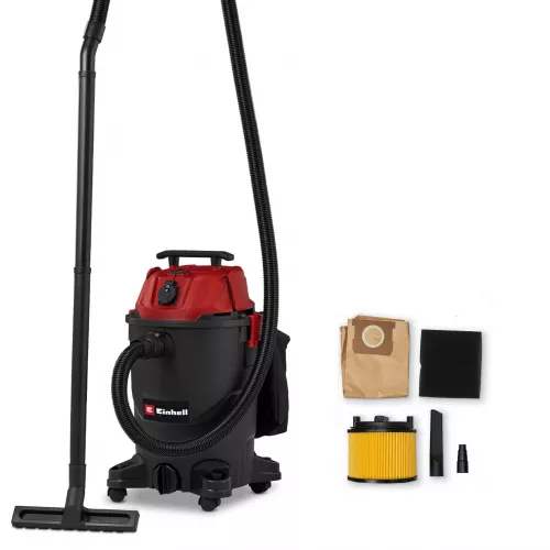 Строительный пылесос влажной и сухой уборки Einhell Classic TC-VC 3055 A (30 л, с розеткой)