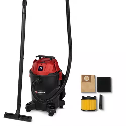 Строительный пылесос влажной и сухой уборки Einhell TC-VC 2555 (25 л, 850 Вт)