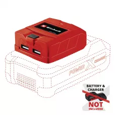 USB-адаптер для акумулятора Einhell TC-CP 18 Li USB-Solo (без АКБ), (4514120)