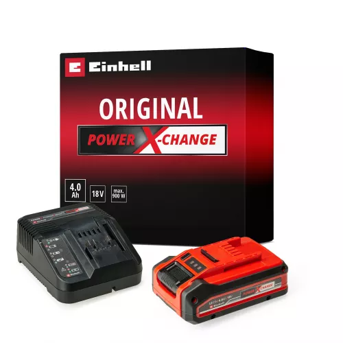 Акумулятор + зарядний пристрій Einhell 18V 4.0 Ah PXC PLUS Starter Kit (4512159)