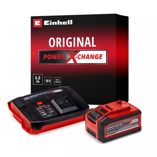 Набір акумулятора та зарядного пристрою Einhell 18V 4-6 Ah PXC 6A Boostcharger (4512143)
