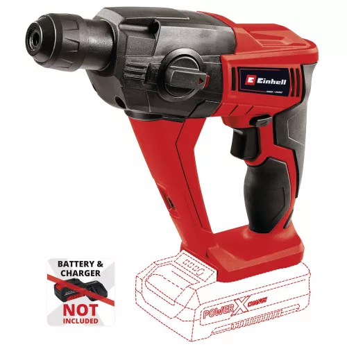 Акумуляторний перфоратор Einhell X-Change TE-HD 18 Li Solo (без акумулятора і зарядного пристрою)