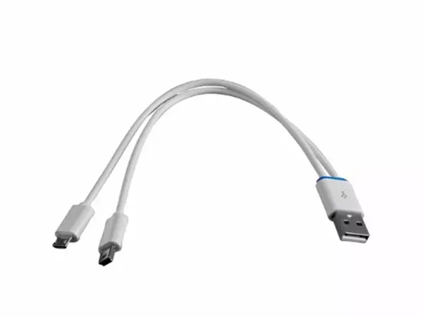 У комплекті USB-кабель-адаптер MicroMini-USB